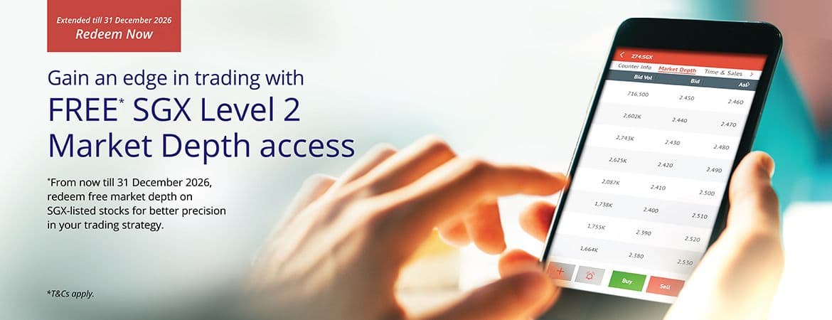 SGX Level 2 Market Depth Access