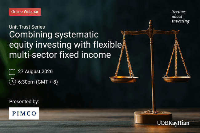 Unit Trust Series Combining systematic equity investing with flexible multi-sector fixed income